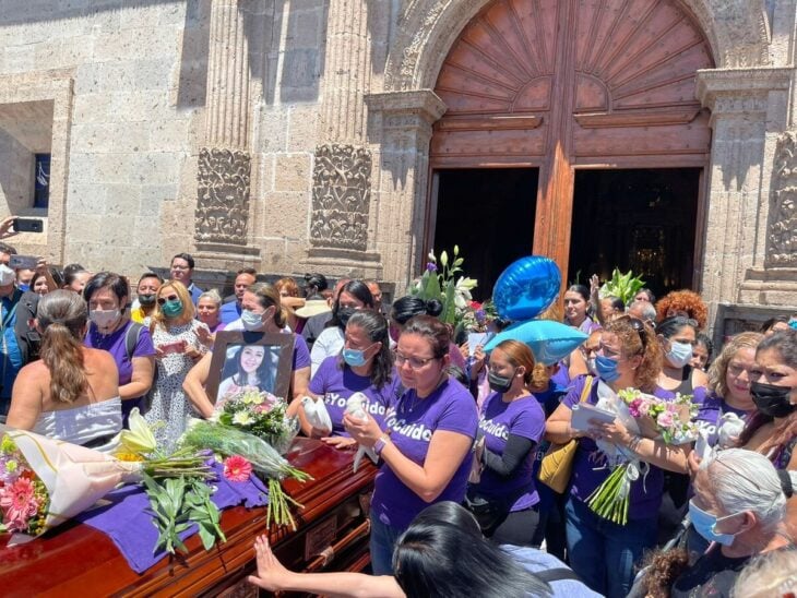 Funeral de Luz Raquel Medina 