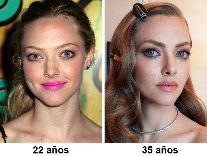 Amanda Seyfried antes y después