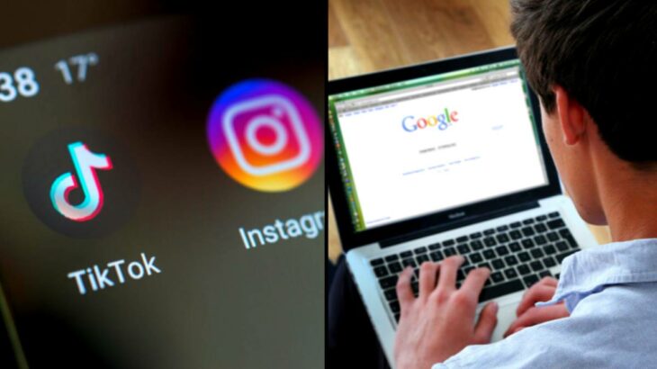 Generación Z solo usa tiktok e instagram para buscar cosas; google pasará al olvido