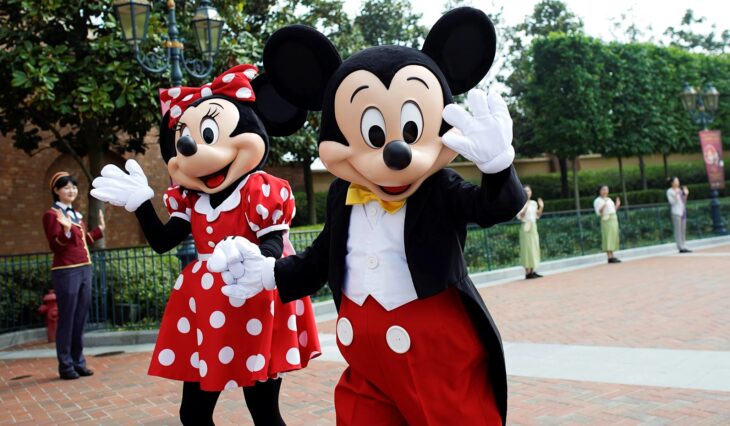 Mickey Mouse y Minnie Mouse