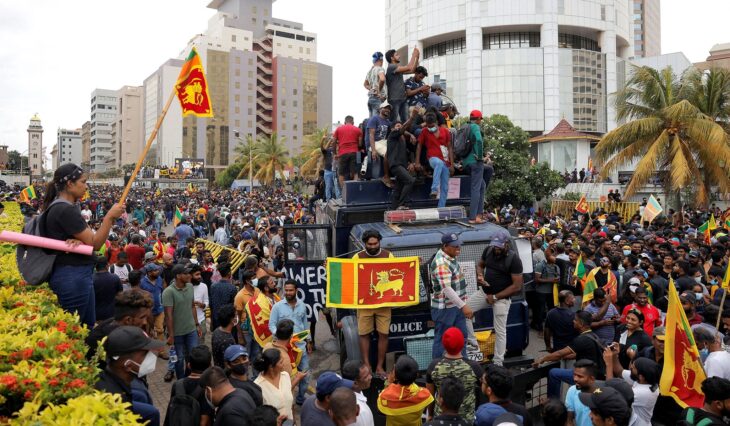 Crisis política en Sri Lanka