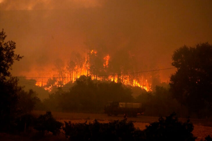 Incendios forestales en Europa