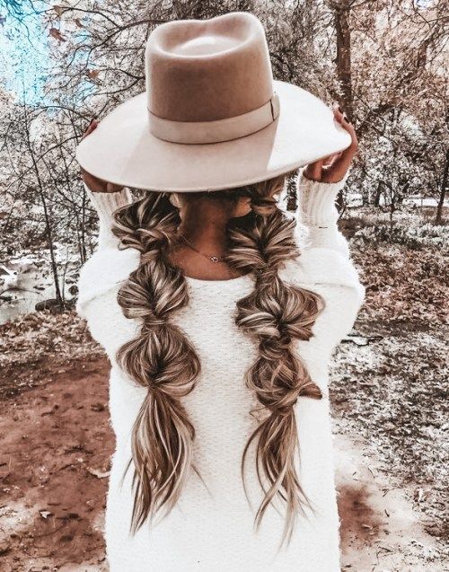 coletas bajas ;15 Trenzas para ser una verdadera 'little mexican girl core'