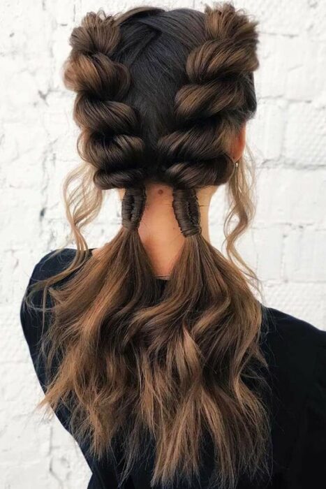 coletas holgadas ;15 Trenzas para ser una verdadera 'little mexican girl core'