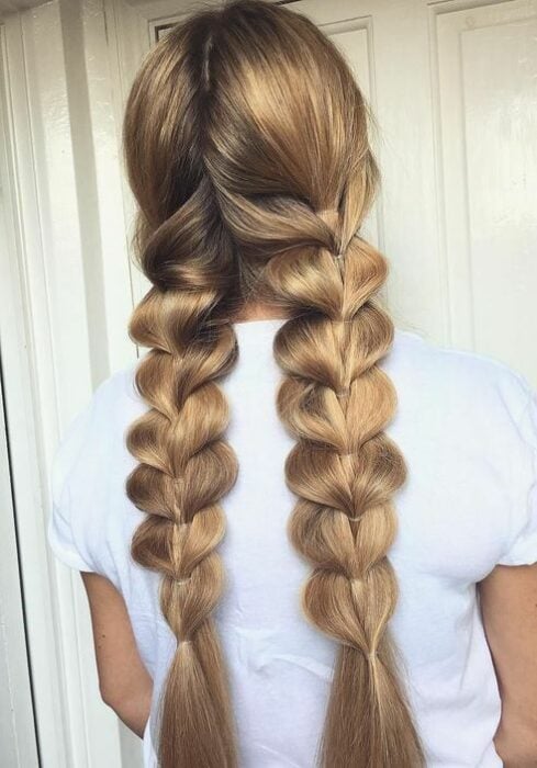 double bubble ponytail; 15 Braids to be a true 'little mexican girl core'