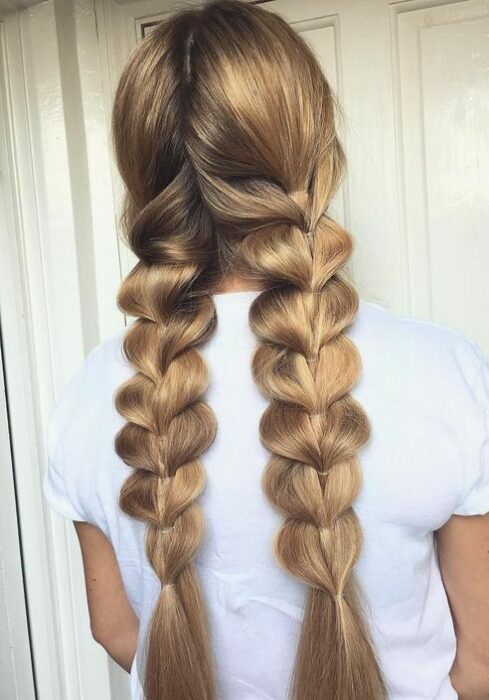 doble coleta bubble ;15 Trenzas para ser una verdadera 'little mexican girl core'