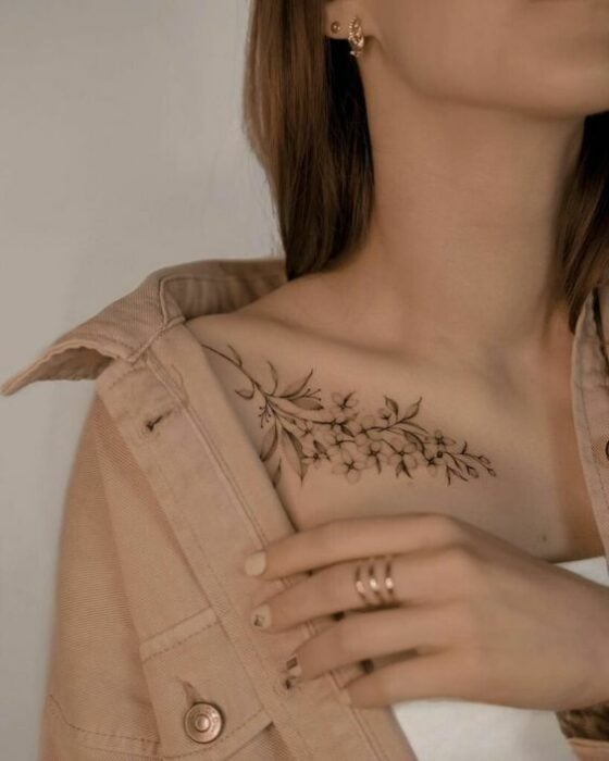 15 Tatuajes florales para hacer de tu cuerpo un edén