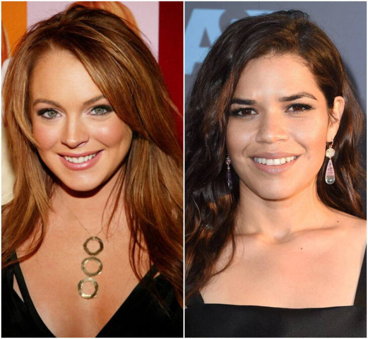 Lindsay Lohan/America Ferrera