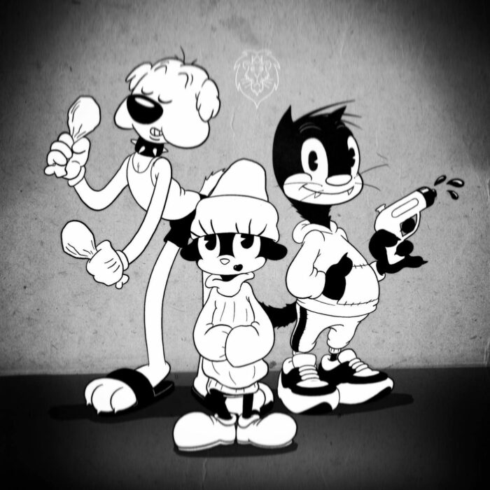 dibujos animados en rubber hose