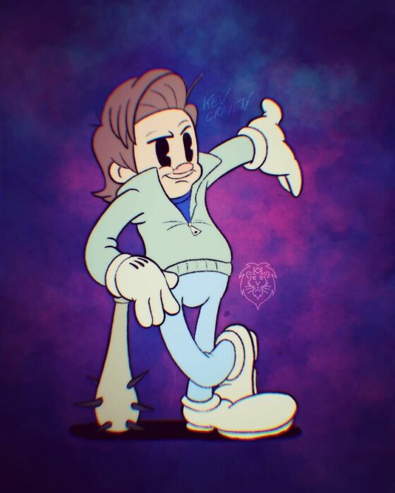 Steve Harrington en rubber hose