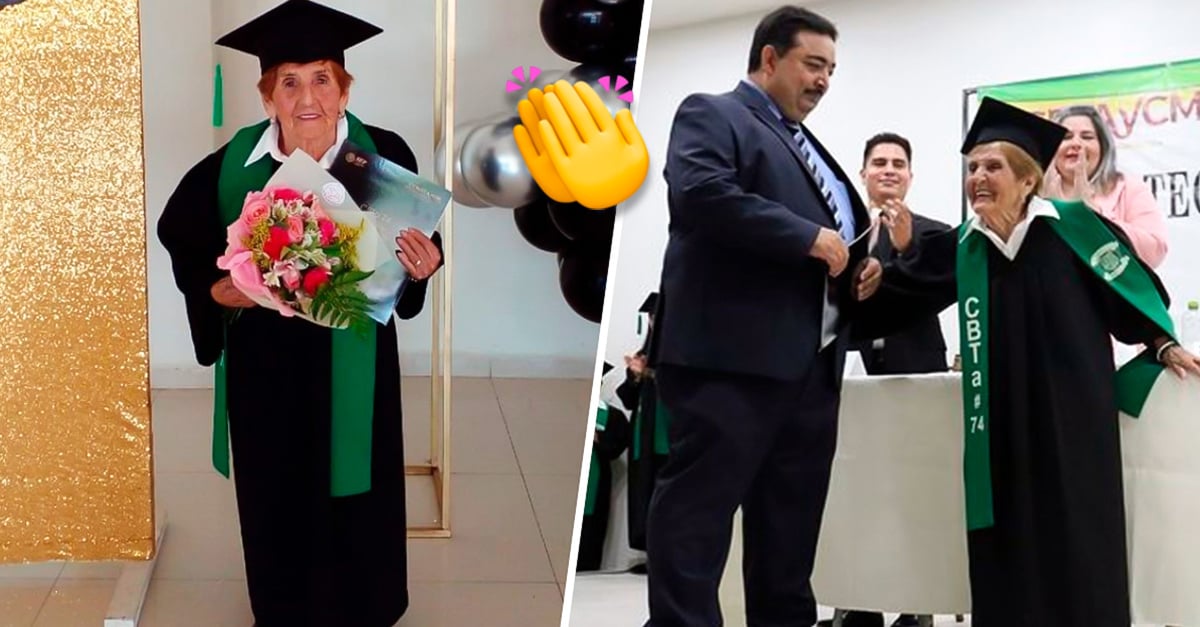 She fulfilled her dream: Abuelita graduates from high school at 84
