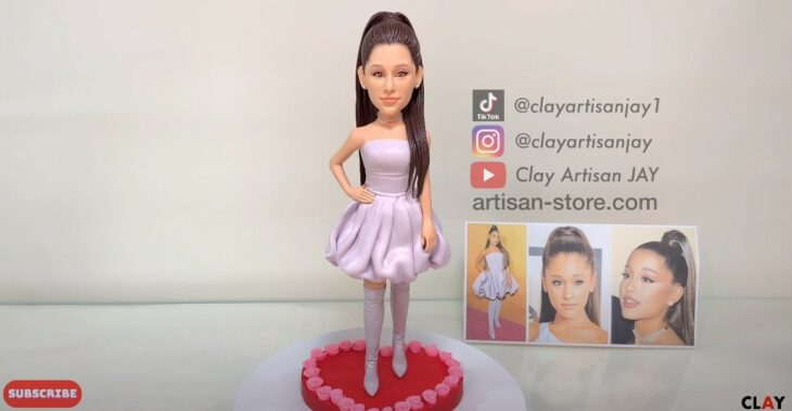 Ariana Grande ;Artista crea increíbles figuras de arcilla con personajes de la cultura pop