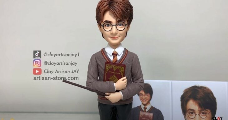 Harry Potter ;Artista crea increíbles figuras de arcilla con personajes de la cultura pop