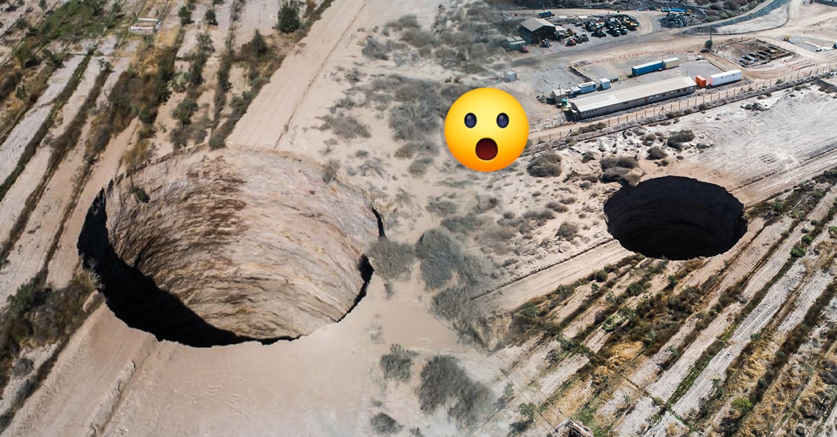 Sinkhole registered in Chile has just doubled in size and intrigues scientists