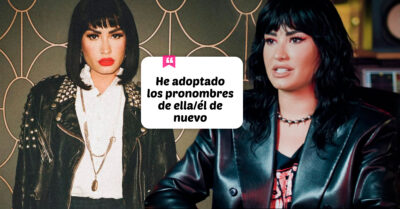 Demi Lovato cambia otra vez su pronombre al de “ella”; se siente más femenina