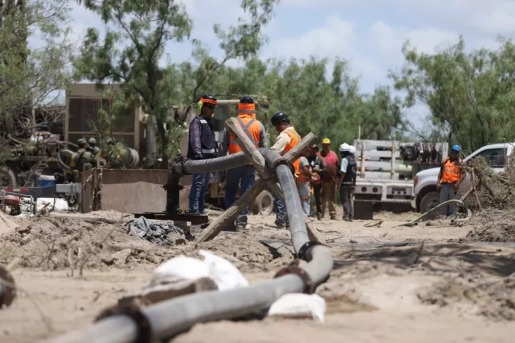 Detienen rescate de mineros en Sabinas ante riesgo de colapso