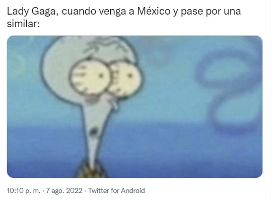 meme de Lady Gaga golpeada con un peluche del Dr. Simi 