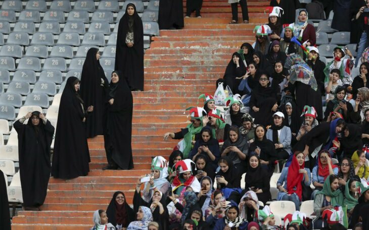 Iran allows women to attend local league soccer match