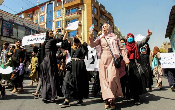 protestas mujeres afganas