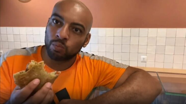 Borja Escalona, youtuber que exigió comida gratis en un Restaurante en España