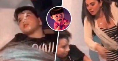 Niño finge desmayarse en su cumpleaños y la reacción de su mamá se hace viral
