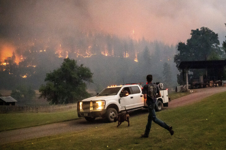 Incendio en California