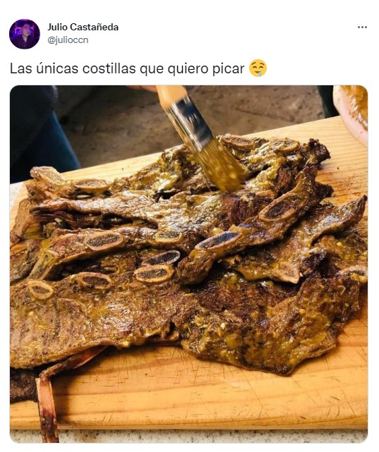 imagen de unas costillas haciendo referencia al meme del piquete de costillas 