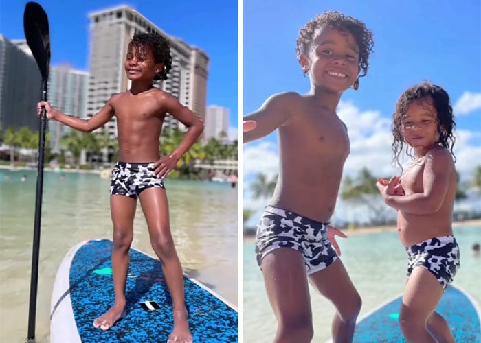 Pequeño de 7 años salva a niño del fondo de una piscina