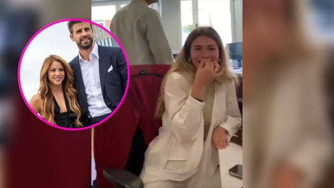 The photos of Pique's alleged girlfriend come to light