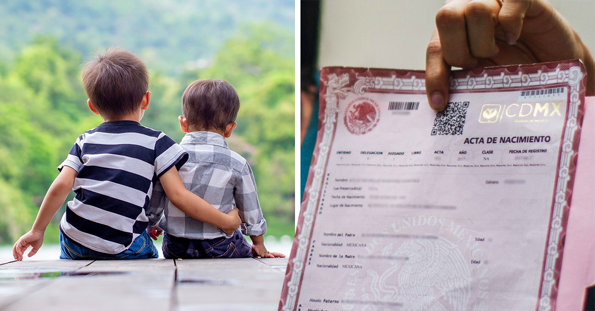 Hermanitos luchan para quitarse el apellido de su papá porque nunca los cuidó