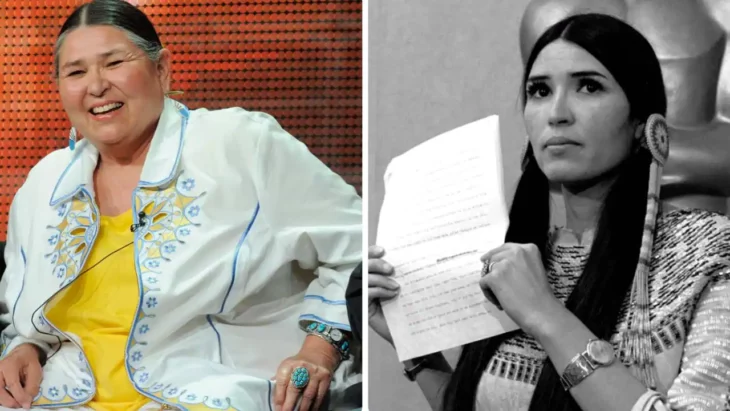 Sacheen Littlefeather/Sacheen Littlefeather en la 45.ª edición de los Premios de la Academia