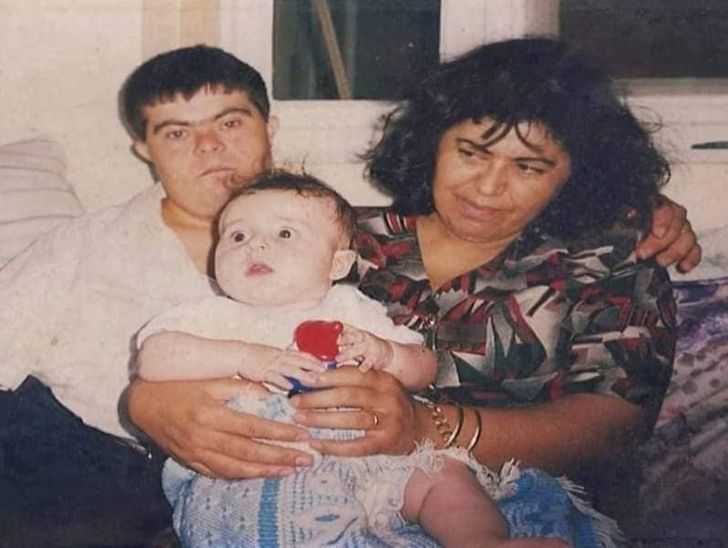 Jad, his wife and Sader Issa