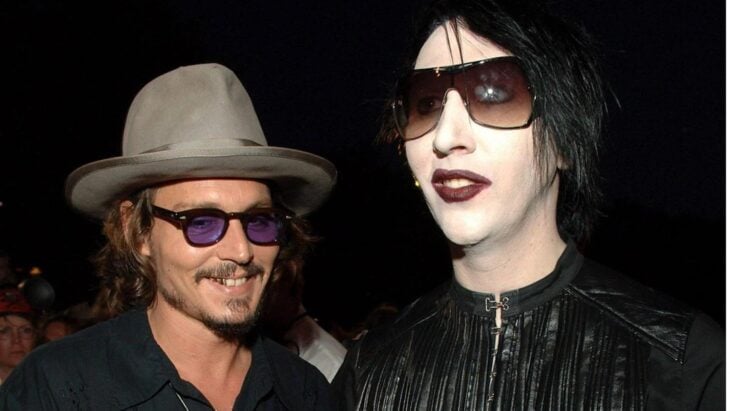 Johnny Depp y Marilyn Manson