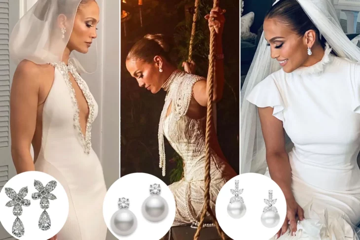 Accesorios de boda de Jennifer Lopez