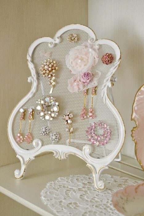 jewelry organizer picture frames