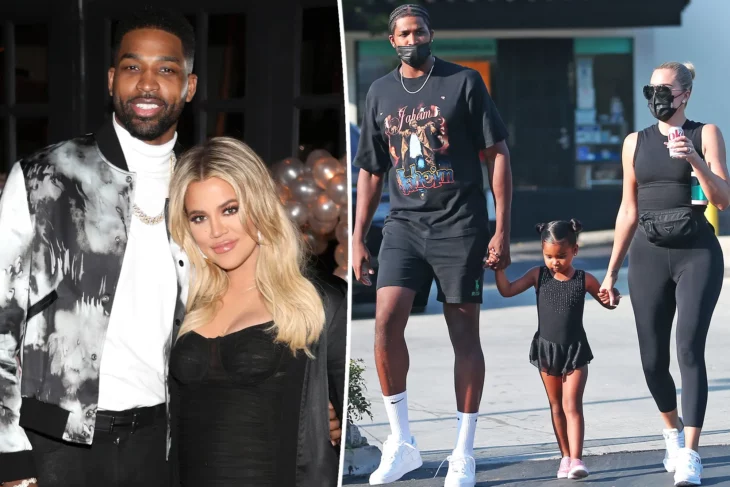 Khloé Kardashian, Tristan Thompson y True