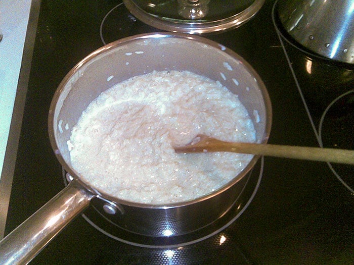 arroz con leche batido