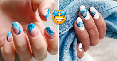 13 Hermosísimas ideas para pintar tus uñitas con olitas de mar