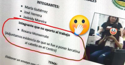 ¡Atrapada! Chica es exhibida por irse a la estética en lugar de hacer el trabajo escolar