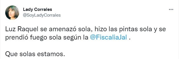 ¿¡La revictimizaron! Peritos concluyen que amenazas a Luz Raquel fueron escritas por ella misma