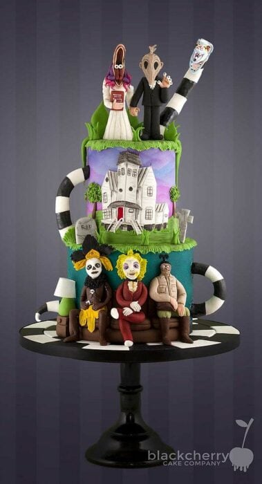 Beetlejiuce;  Tim Burton cakes