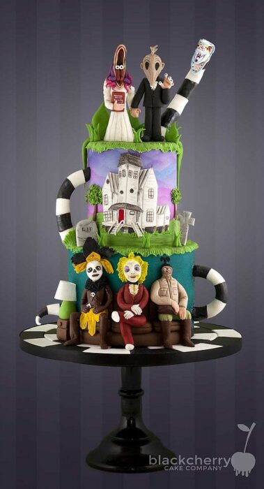 Beetlejiuce; pasteles Tim Burton