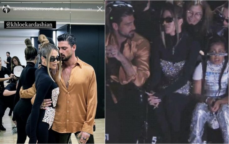 Khloé Kardashian desata polémica al aparecer muy juntita a Michele Morrone