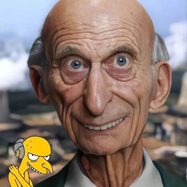 Así se verían los personajes de Los Simpsons si fueran reales