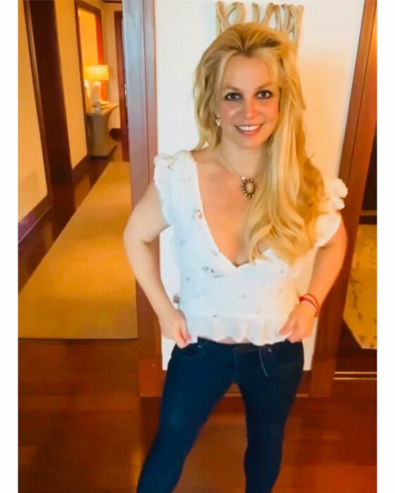 Britney en casa