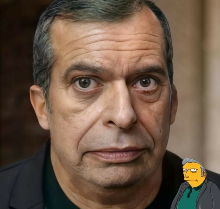 Así se verían los personajes de Los Simpsons si fueran reales