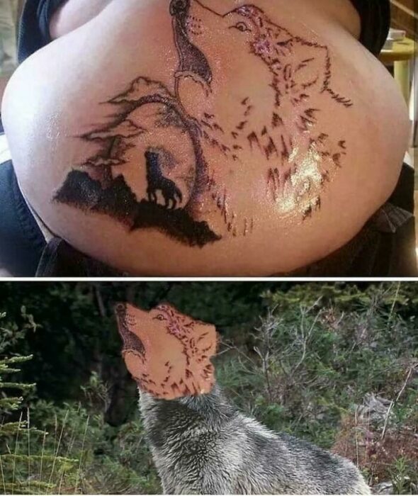 tatoo lobo