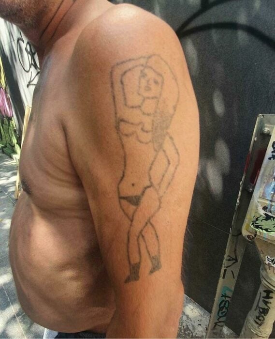 tattoo arm woman