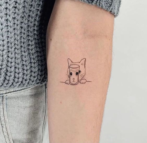 tatto de gatito