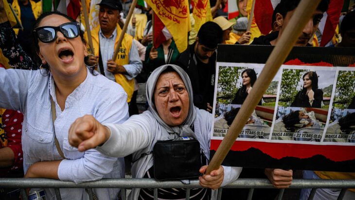 Protestas en Irán por la muerte de Mahsa Amini